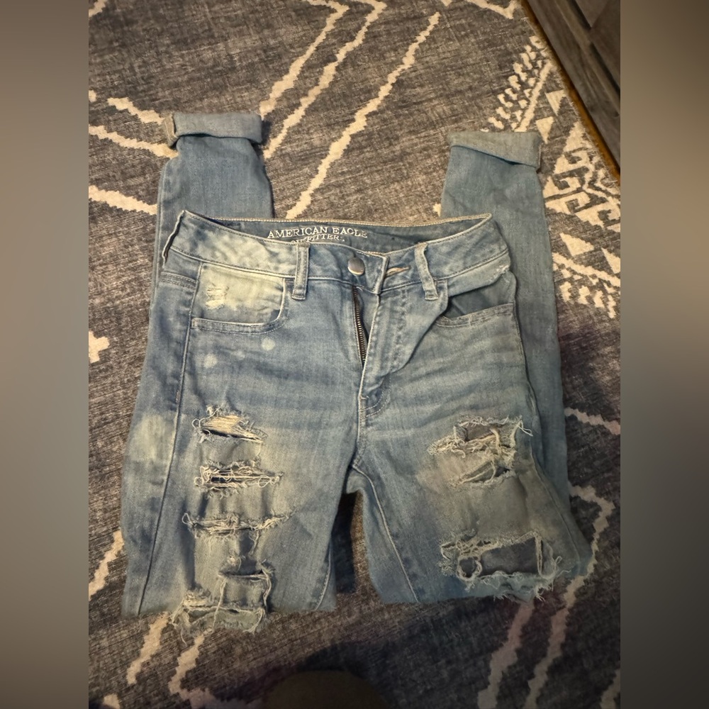 American eagle jeans size 2